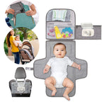 Multifunctional Waterproof Changing Diaper Pad Children Car Bag — view 8