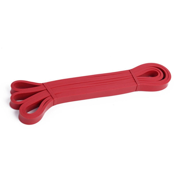Resistance Band Latex Strength Training Resistance Ring Pull-Ups Assisted Ring Yoga Elastic Band — 2080x4.5x6.4mm Yellow