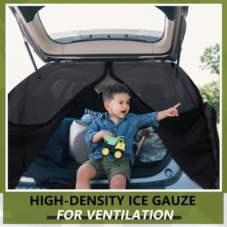 Car Rear Trunk Ventilation Shade Anti-mosquito Screen Cover