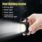 E-SMARTER W5134 Mini LED Glow Torch Strong Light Portable Keychain Light — Green