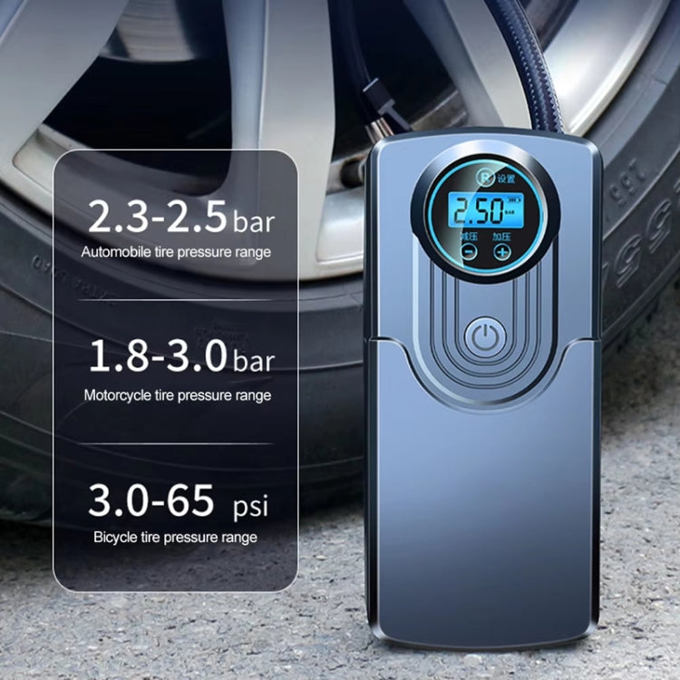 Car Portable Mini Digital Display High Power Multifunctional Inflatable Pump