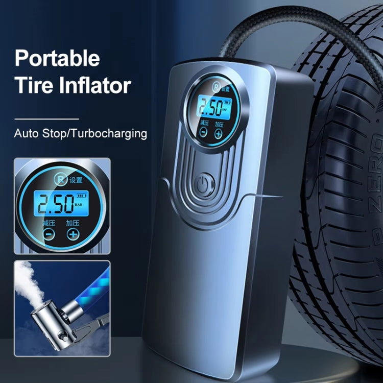 Car Portable Mini Digital Display High Power Multifunctional Inflatable Pump