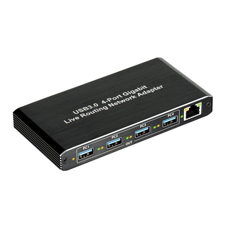 USB3.0 4-Ports Gigabit Network Adapter Plug and Play Router