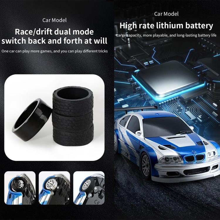 1:43 Full Scale Mini 4WD Drifting Charging Remote Control Car