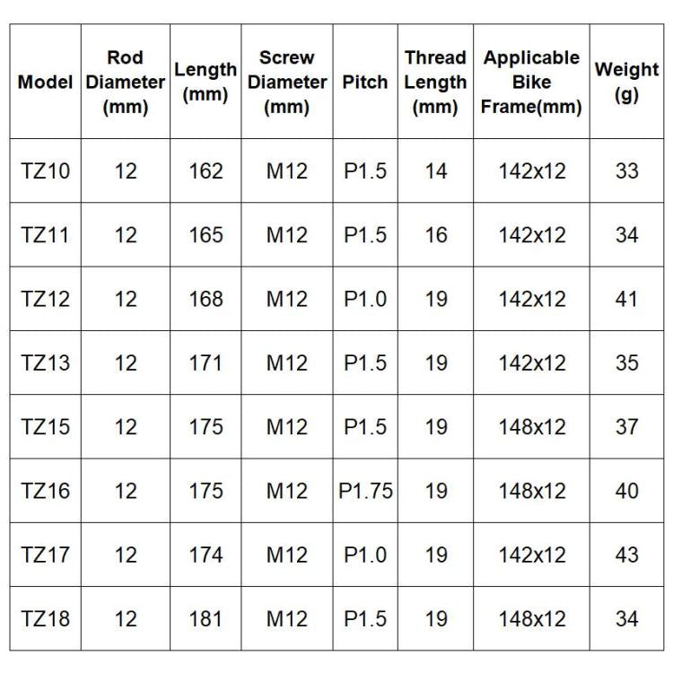MTB Road Bicycle Frame Aluminium Bucket Axle Bar