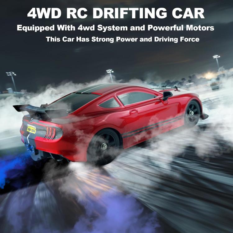 1:16 4WD Drift Spray Light Electric Remote Control Racing Car Toy