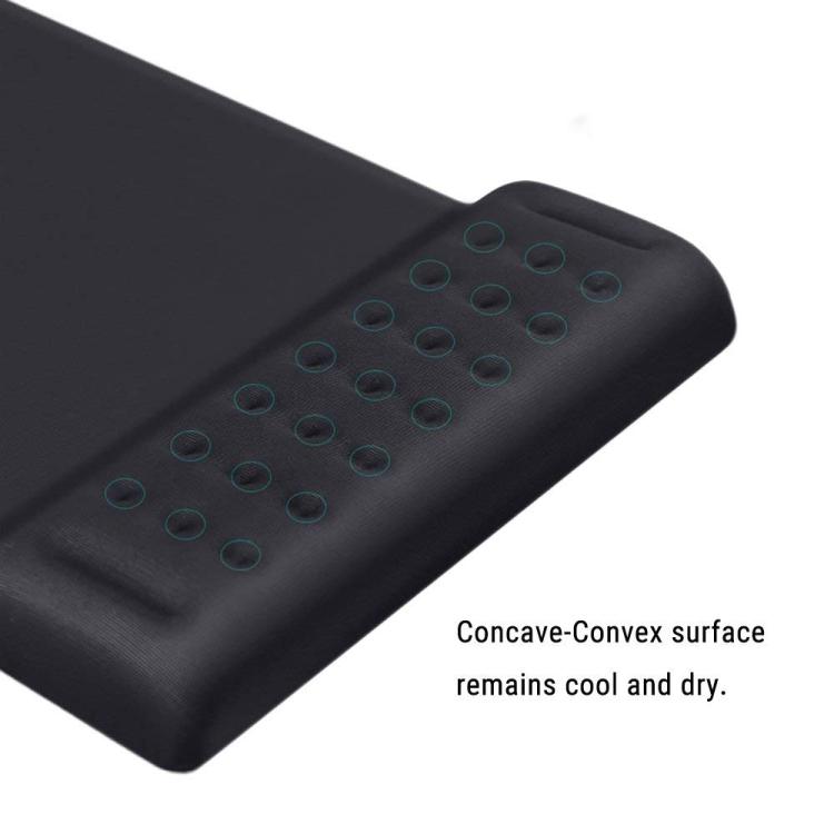 Rectangular Memory Foam Slow Rebound Wrist Breathable Mouse Pad