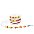 10pcs /Pack 3.6m Traditional Seven Star Fishing Float Line Set With Single Hook