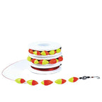 10pcs /Pack 3.6m Traditional Seven Star Fishing Float Line Set With Single Hook