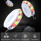 10pcs /Pack 3.6m Traditional Seven Star Fishing Float Line Set With Single Hook