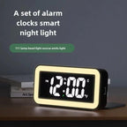 S281A LED Atmosphere Light Calendar / Temperature Display Clock With Wireless Charging Function — view 5