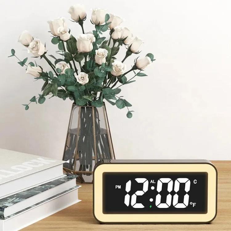 S281A LED Atmosphere Light Calendar / Temperature Display Clock With Wireless Charging Function — view 9