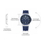 Curren Calendar Silicone Strap Casual Men Watch — view 8
