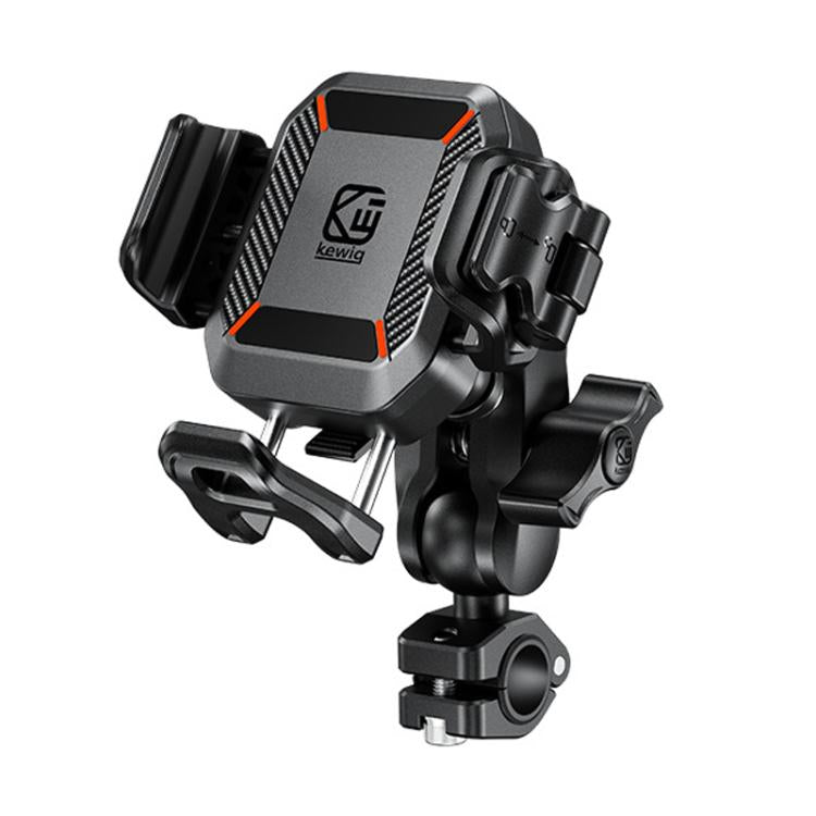 Kewig M33-C3 Outdoor Motorcycle Bike Riding Anti-Theft Shock Absorbing Cell Phone Holder