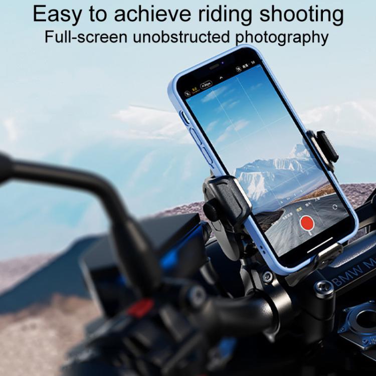 Kewig M33-C3 Outdoor Motorcycle Bike Riding Anti-Theft Shock Absorbing Cell Phone Holder
