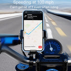 Kewig M33-C2 Outdoor Motorcycle Bike Riding Anti-Theft Shock Absorbing Cell Phone Holder