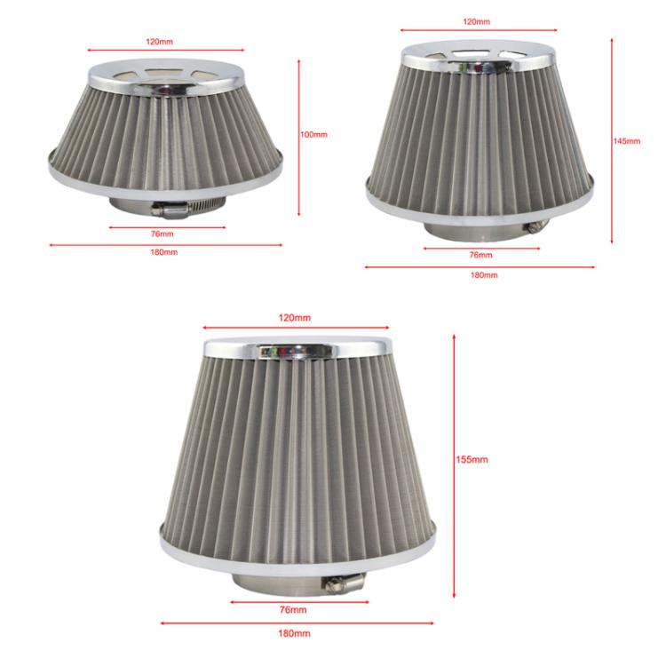 Car Air Filter High Flow Mushroom-Head Engine Intake Modified Cartridge