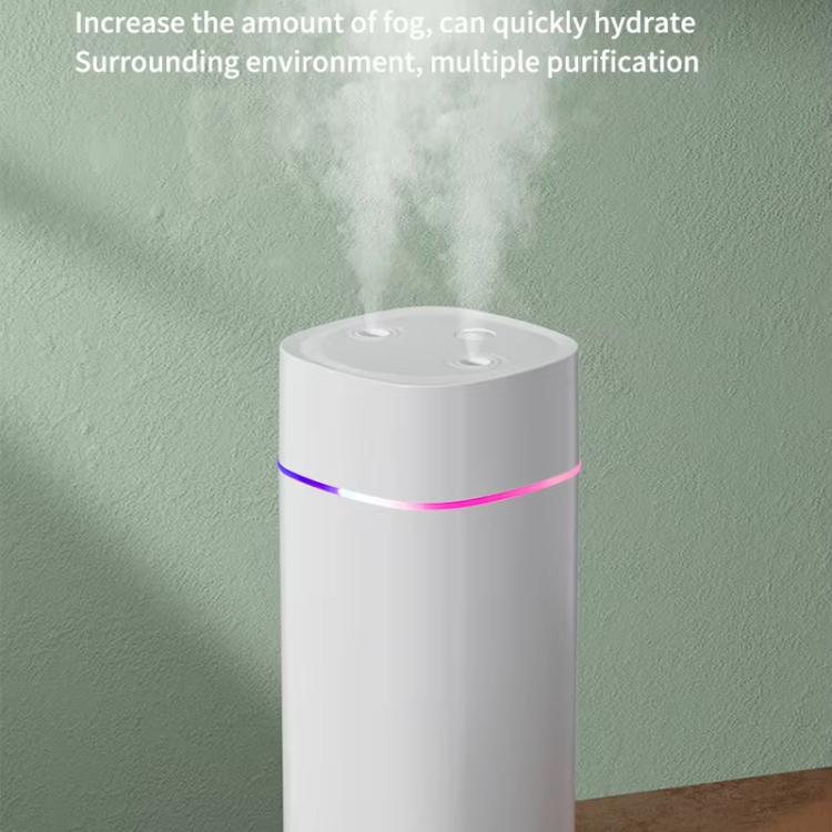 SD08 600ml Large Capacity Car Humidifier USB Dual Spray Air Aromatherapy Diffuser — view 8