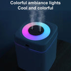 A7 USB Large Mist Volume Dual Spray Humidifier With Dazzling Streaming Light — view 9