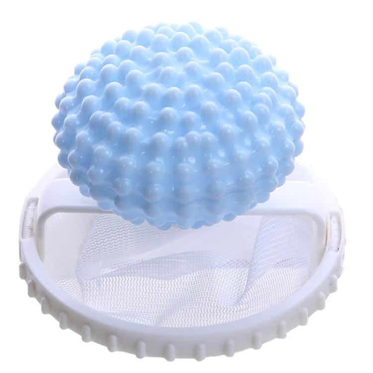 Hair Filter Bag Laundry Lint Catcher for Washing Machine — Pink