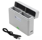 For DJI Action 3 / Action 4 Camera YX 2-Way Charger Battery Manager