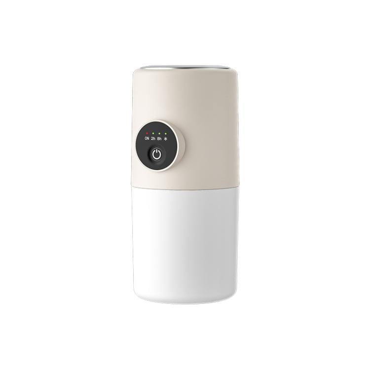 Desktop Dual Port Humidifier Portable Mini Air Purifier With Nightlight — White