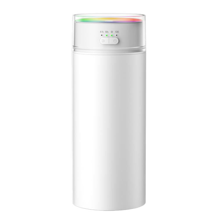 Dazzling Cup Humidifier Large Mist Volume Timing Ambient Light Car Household Large Capacity Humidifier — Plug-in Beige