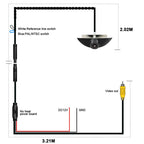 For Nissan / Volvo Universal Car Logo Front View Camera — QS8019-2