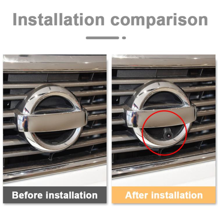 For Nissan / Volvo Universal Car Logo Front View Camera — view 3