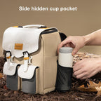 Large Capacity DSLR Camera Storage Bag Casual Double Shoulder Load Reducing Breathable Backpack — view 4