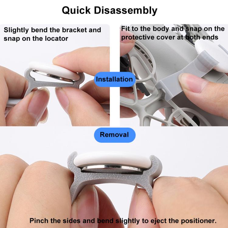For DJI Neo CQT Mounting Locator Bracket Anti Loss Tracker Fixed Frame — view 4