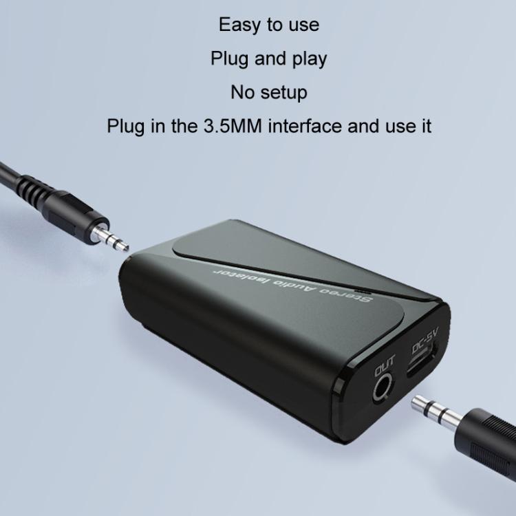Bluetooth 5.4 Audio Common Ground Isolator Receiver Anti-interference Noise Reducer — view 6