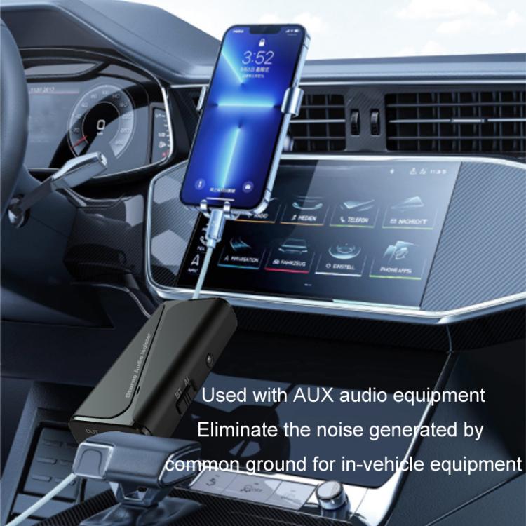 Bluetooth 5.4 Audio Common Ground Isolator Receiver Anti-interference Noise Reducer — view 7