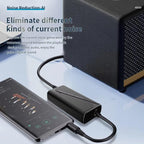 Bluetooth 5.4 Audio Common Ground Isolator Receiver Anti-interference Noise Reducer — view 8