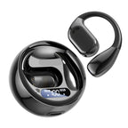 M76 Intelligent AI Translation On-Ear Digital Display Bluetooth Earphone