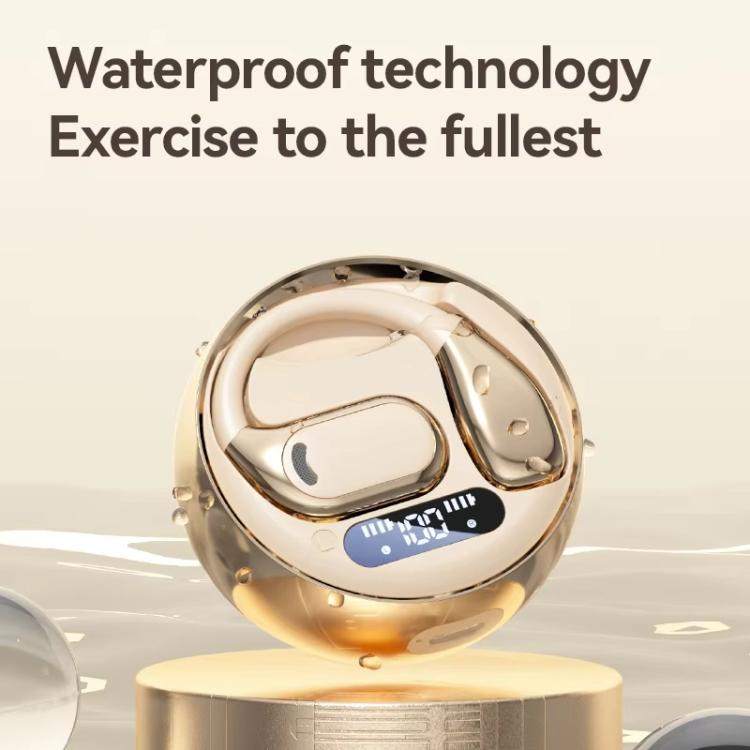 M76 Intelligent AI Translation On-Ear Digital Display Bluetooth Earphone