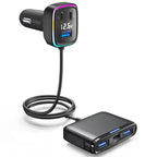 Powerful Output Colorful Ambient Lights Car Quick Charger
