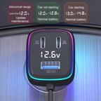 Powerful Output Colorful Ambient Lights Car Quick Charger — view 4