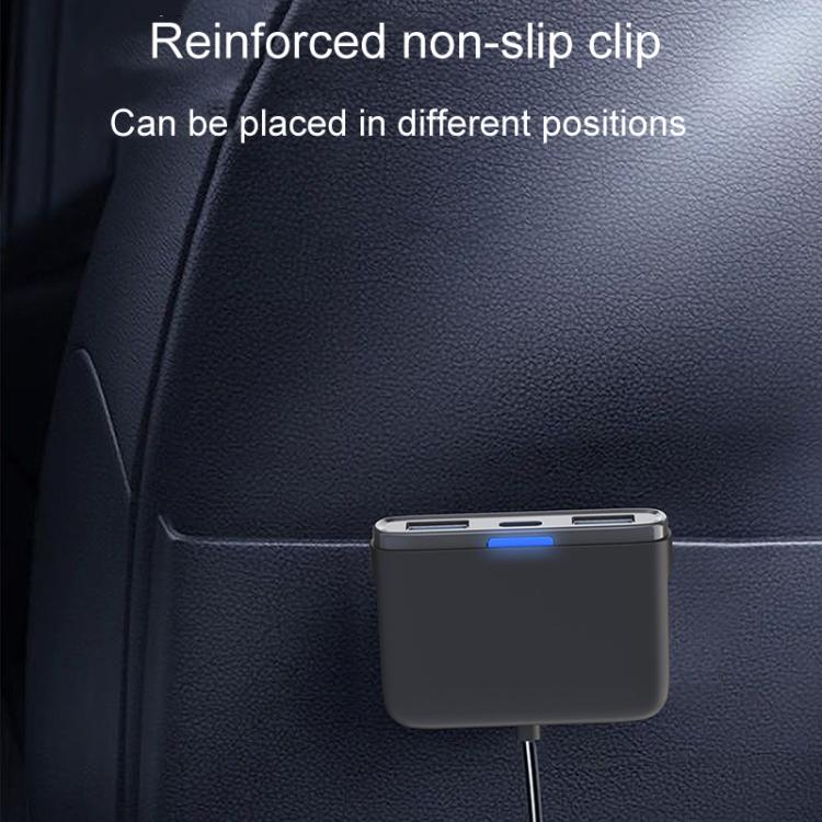 Powerful Output Colorful Ambient Lights Car Quick Charger — view 8