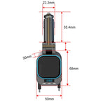 Dual Retractable Cable Car Charger Automobile Bluetooth MP3 Player — view 3