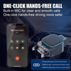 Dual Retractable Cable Car Charger Automobile Bluetooth MP3 Player — view 8