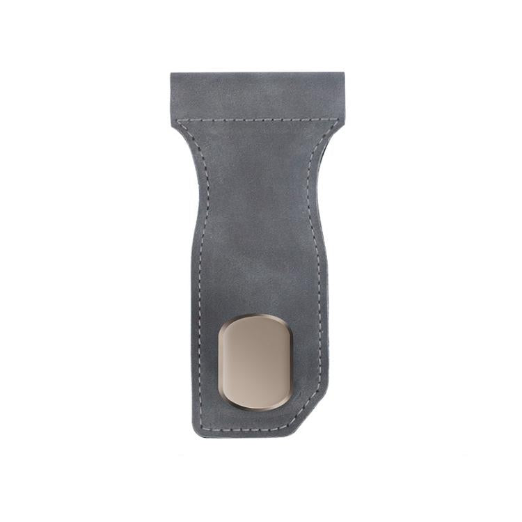 Car Fur Leather Passenger Front Organizer Hooks — Single Hook Black