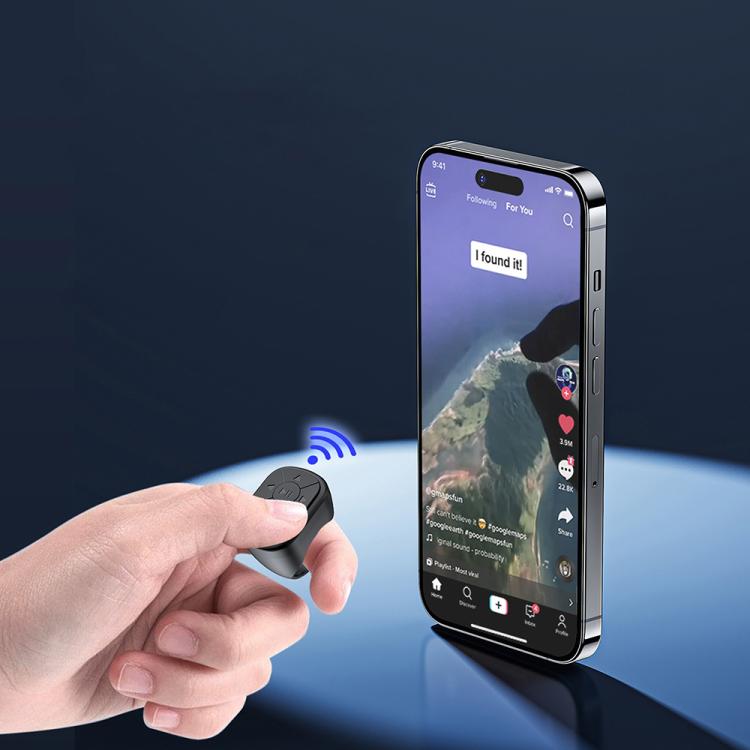RK-C229 Multifunctional Lazy Mobile Phone Wireless Ring Bluetooth Remote Control