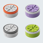 Mini Portable Underwear Socks Turbine Washing Machine — Purple Three-speed Timing
