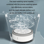 Mini Portable Underwear Socks Turbine Washing Machine — view 13