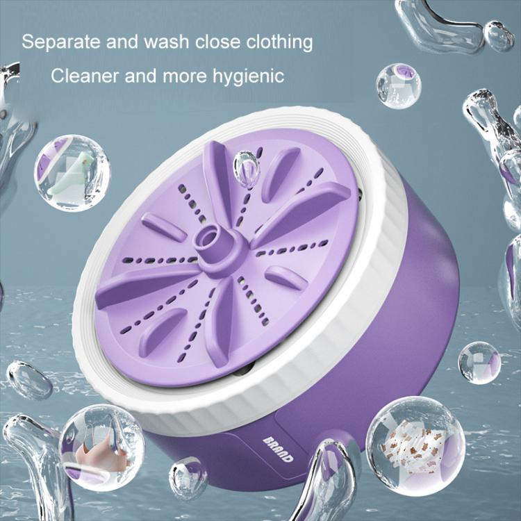 Mini Portable Underwear Socks Turbine Washing Machine — view 16