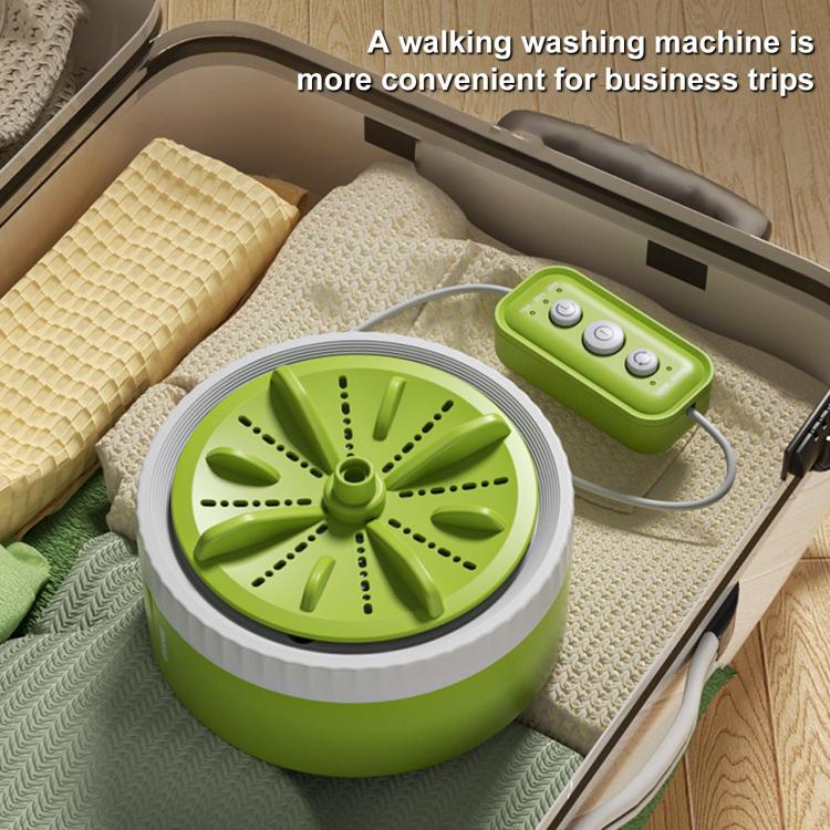 Mini Portable Underwear Socks Turbine Washing Machine — view 17