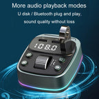 Car Voltage Display Fast Charger Subwoofer MP3 Bluetooth Player — view 11
