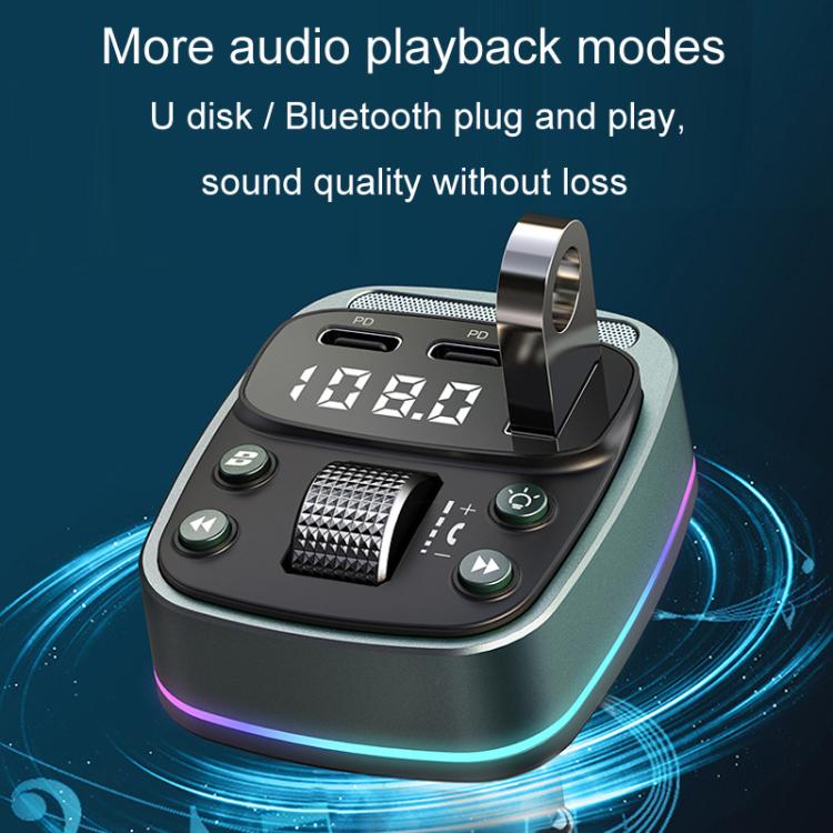 Car Voltage Display Fast Charger Subwoofer MP3 Bluetooth Player — view 11