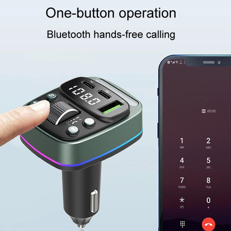 Car Voltage Display Fast Charger Subwoofer MP3 Bluetooth Player — view 4